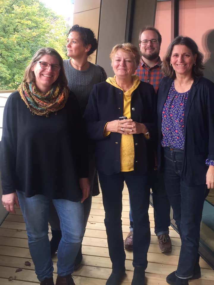 MdL Loesch an der Waldorfschule Uhlandshöhe