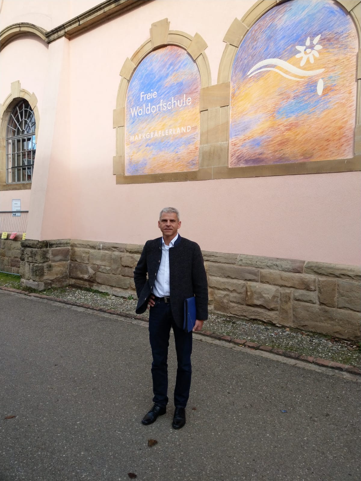 MdL Rapp an der FWS Markgräflerland