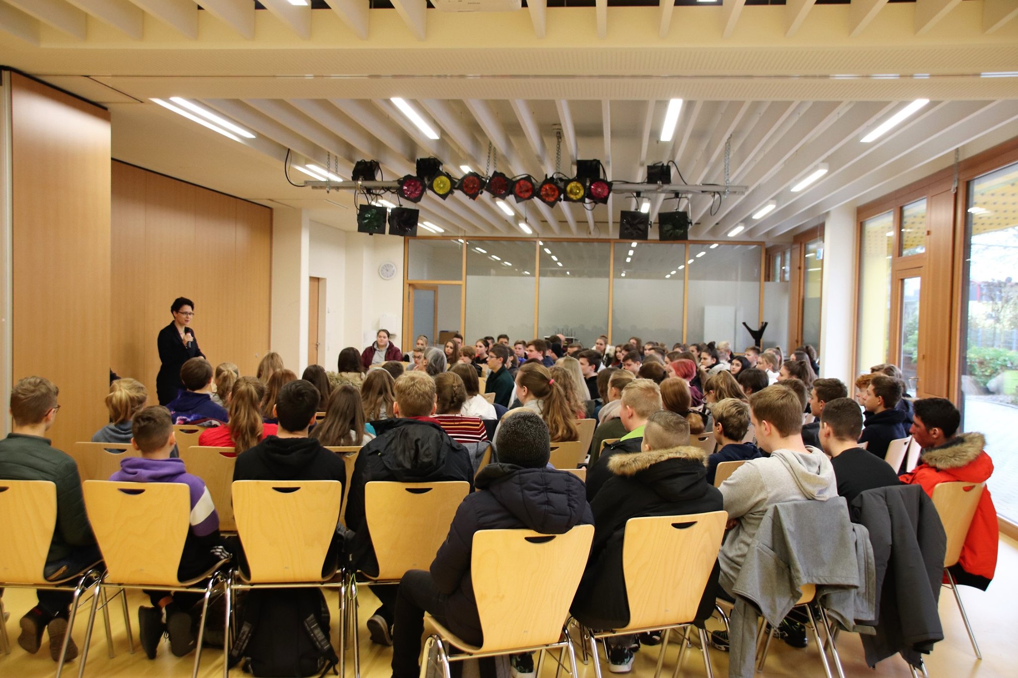 MdL Gentges an der FES Lahr