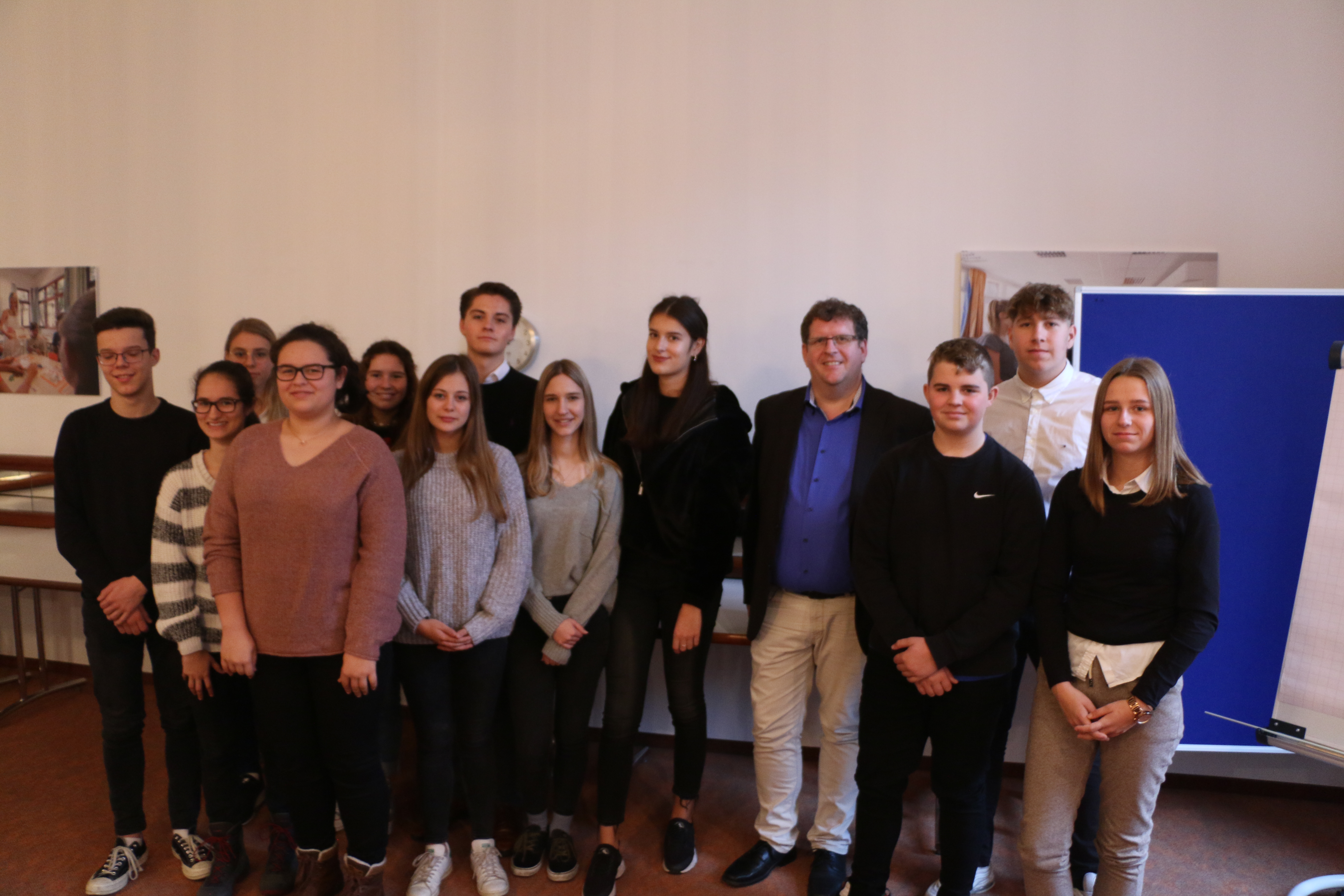 MdL Becker am Pädagogium